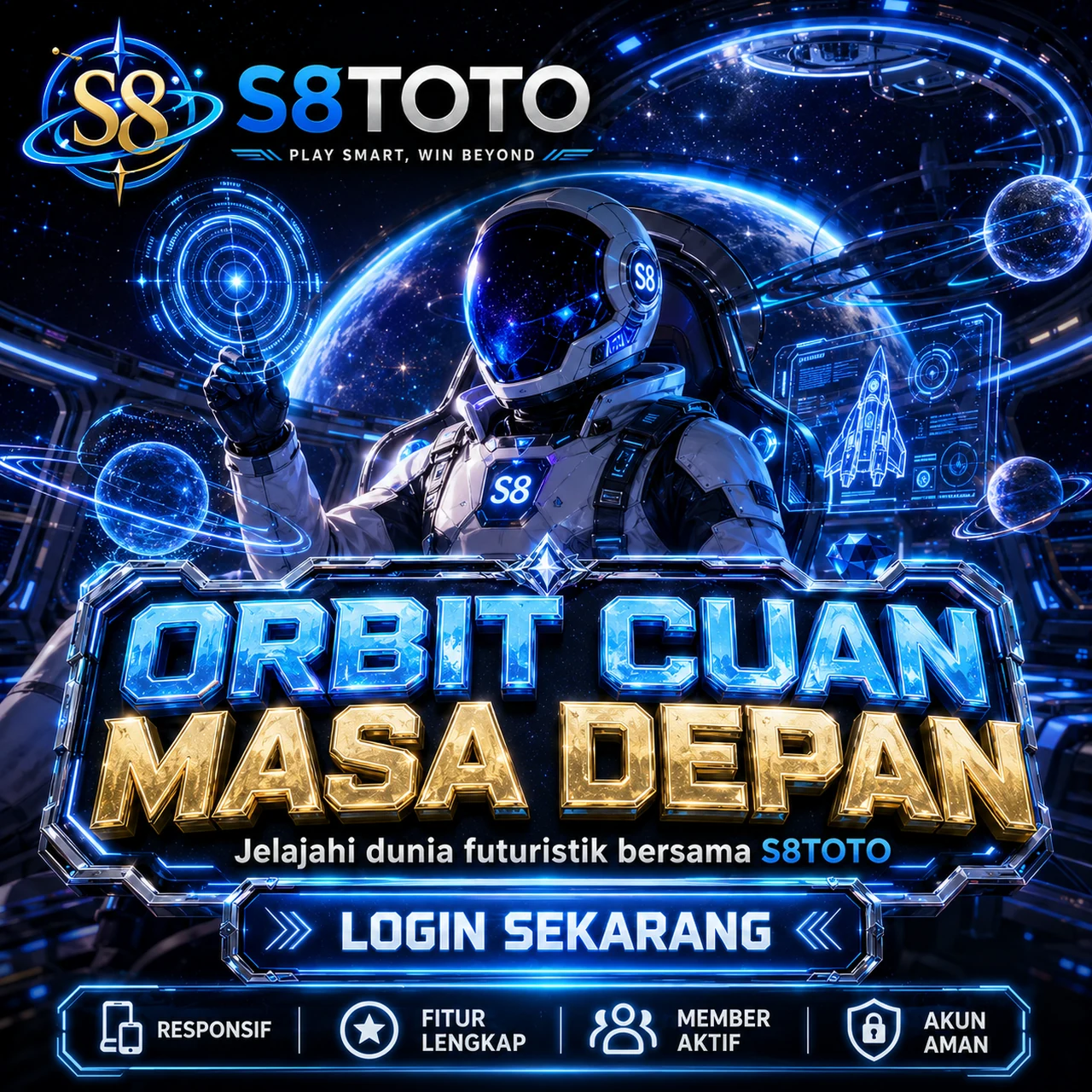Banner S8TOTO rekomendasi situs slot gacor terpercaya dengan sistem yang stabil dan praktis
